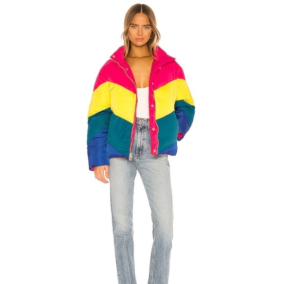 Blank NYC | Temptations Reversible Puffer Jacket M - Picture 7 of 15